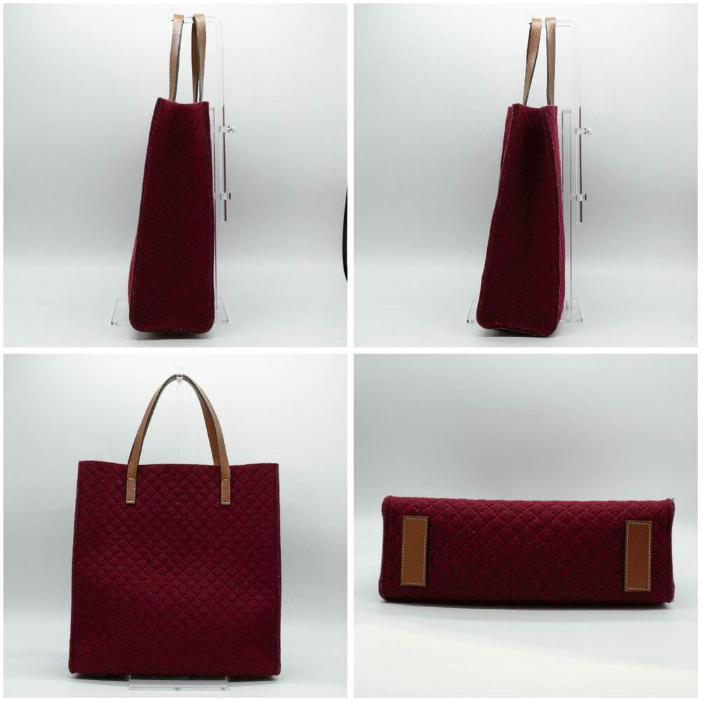 Gucci Handbag Felt Bag Red